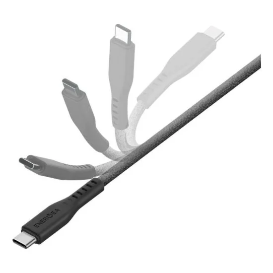 Energea Flow USB-C to USB-C Cable 1.5M - Black